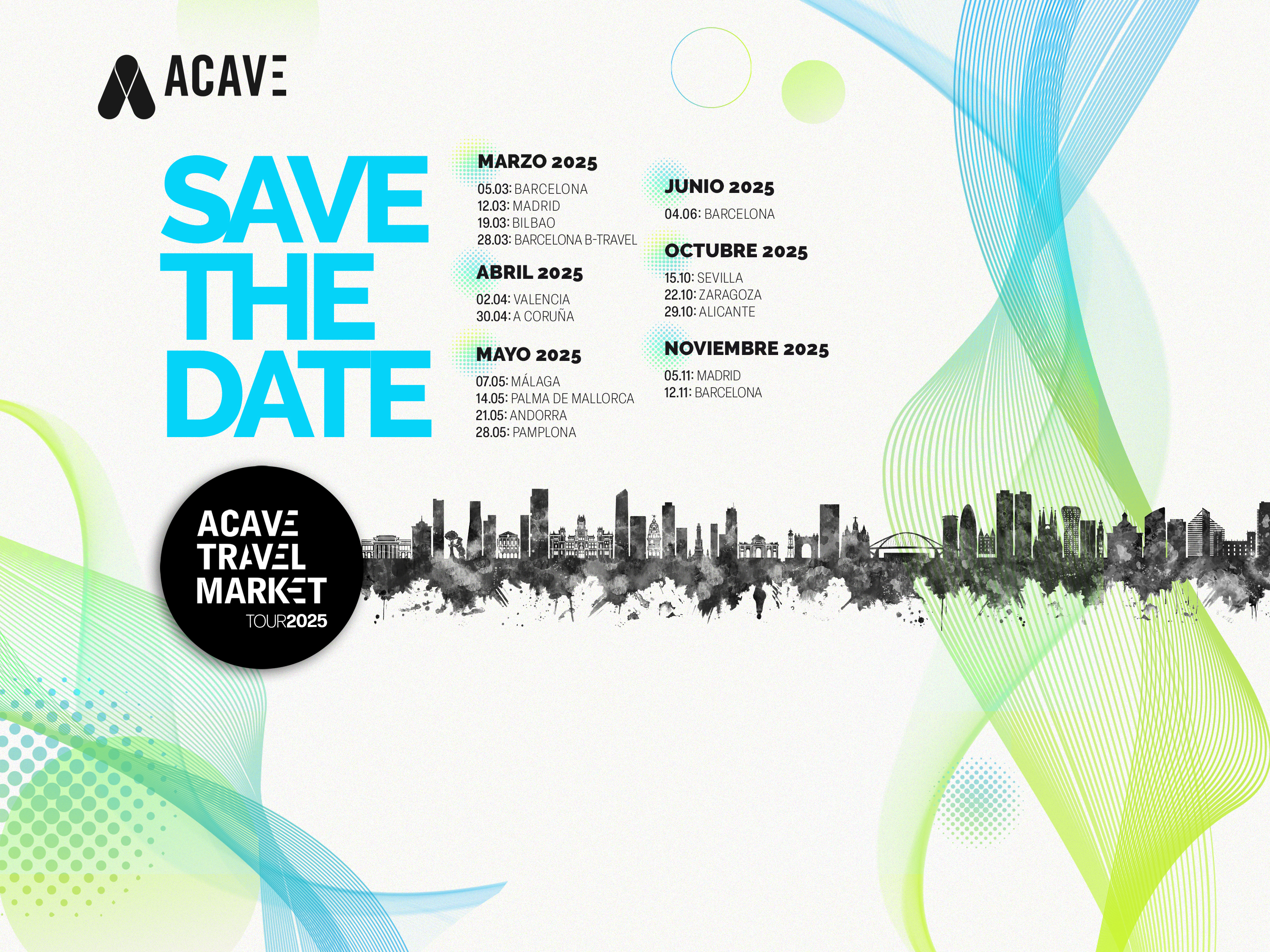 - Save the Date - ACAVe Travel Market Tour 2025