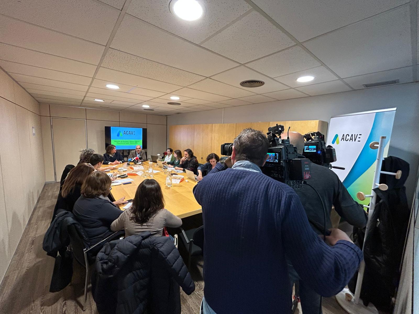 Roda de Premsa de l'ACAVe: Balanç 2025 i Previsions Nadals 2025
